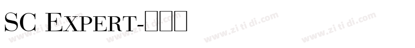 SC Expert字体转换